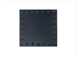 MATTONELLE ECOPELLE PER BORSE CM 7X7 - Colore: ME800-18 - BLU SCURO - by LacariaRicami.Store
