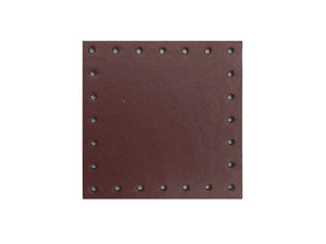 MATTONELLE ECOPELLE PER BORSE CM 7X7 - Colore: ME800-26 - BORDEAUX - by LacariaRicami.Store