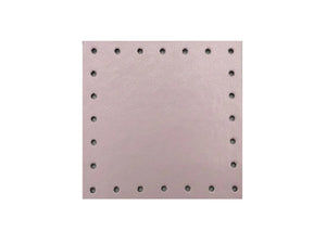 MATTONELLE ECOPELLE PER BORSE CM 7X7 - Colore: ME800-44 - LILLA - by LacariaRicami.Store