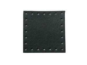 MATTONELLE ECOPELLE PER BORSE CM 7X7 - Colore: ME800-99 - NERO - by LacariaRicami.Store