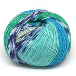 LANA Merinos Jacquard - Tropical Lane - - LacariaRicami.Store