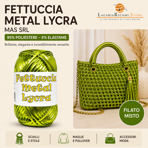 Fettuccia METAL LYCRA - MAS Srl - Colore: - by LacariaRicami.Store