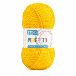 Lana PERFETTO - Mez Cucirini - Colore: P08210 - GIALLO - by LacariaRicami.Store