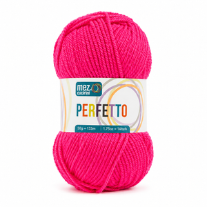 Lana PERFETTO - Mez Cucirini - Colore: P08234 - ROSA NEON - by LacariaRicami.Store