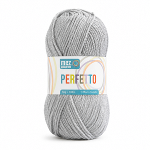 Lana PERFETTO - Mez Cucirini - Colore: P08295 - GRIGIO CHIARO - by LacariaRicami.Store
