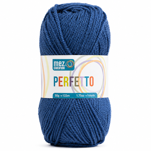 Lana PERFETTO - Mez Cucirini - Colore: P08340 - BLU COBALTO - by LacariaRicami.Store