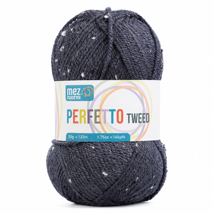 Lana PERFETTO - Mez Cucirini - Colore: P08372 - GRIGIO BLU MISTO - by LacariaRicami.Store