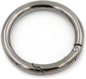 Moschettone Ventaglio 48 mm - Colore: ANTRACITE (2 pezzI) - by LacariaRicami.Store