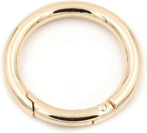 Moschettone Ventaglio 48 mm - Colore: ORO (2 pezzi) - by LacariaRicami.Store