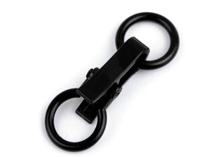 MOSCHETTONE decorativo con chiusura 60x21 mm | Moschettone Lussuoso - - LacariaRicami.Store