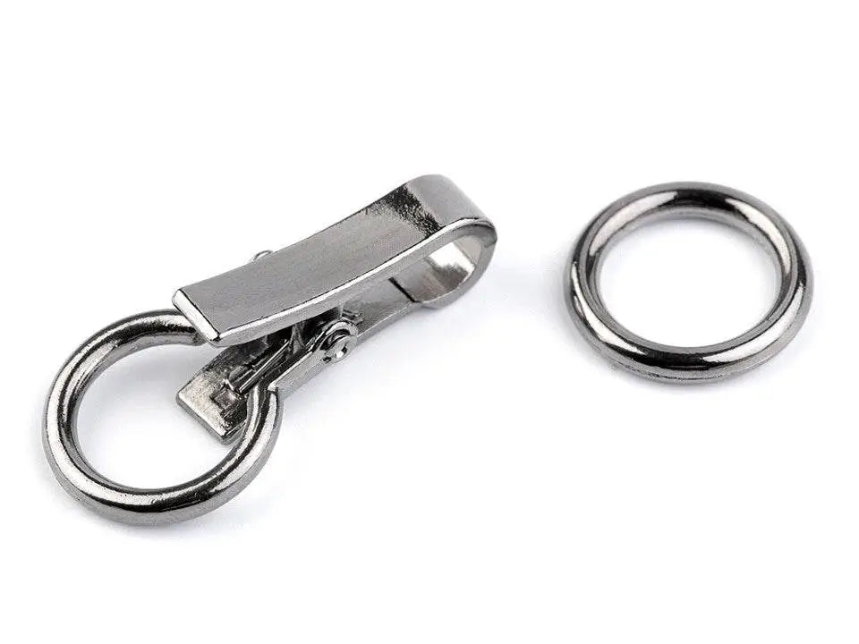 MOSCHETTONE decorativo con chiusura 60x21 mm | Moschettone Lussuoso - - LacariaRicami.Store