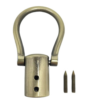 MOSCHETTONE Per Borsa 60x35 mm - MA203 - Colore: BRONZO - by LacariaRicami.Store
