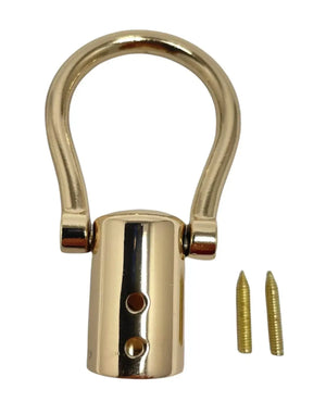 MOSCHETTONE Per Borsa 60x35 mm - MA203 - Colore: ORO - by LacariaRicami.Store