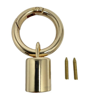 MOSCHETTONE Per Borsa 60x35 mm - MA204 - Colore: ORO - by LacariaRicami.Store