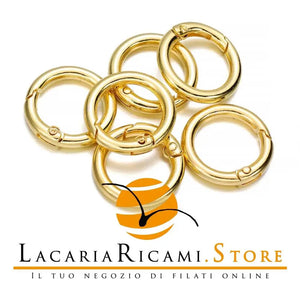 Moschettone Ventaglio 28 mm | Essenziale - - LacariaRicami.Store