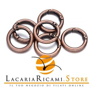 Moschettone Ventaglio 28 mm | Essenziale - - LacariaRicami.Store