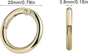 Moschettone Ventaglio 20 mm - - LacariaRicami.Store