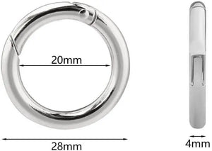 Moschettone Ventaglio 28 mm | Essenziale - - LacariaRicami.Store