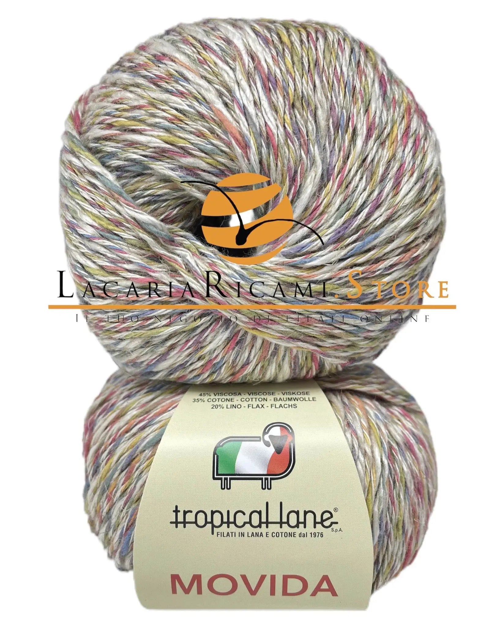 Cotone MOVIDA - Tropical Lane - - LacariaRicami.Store