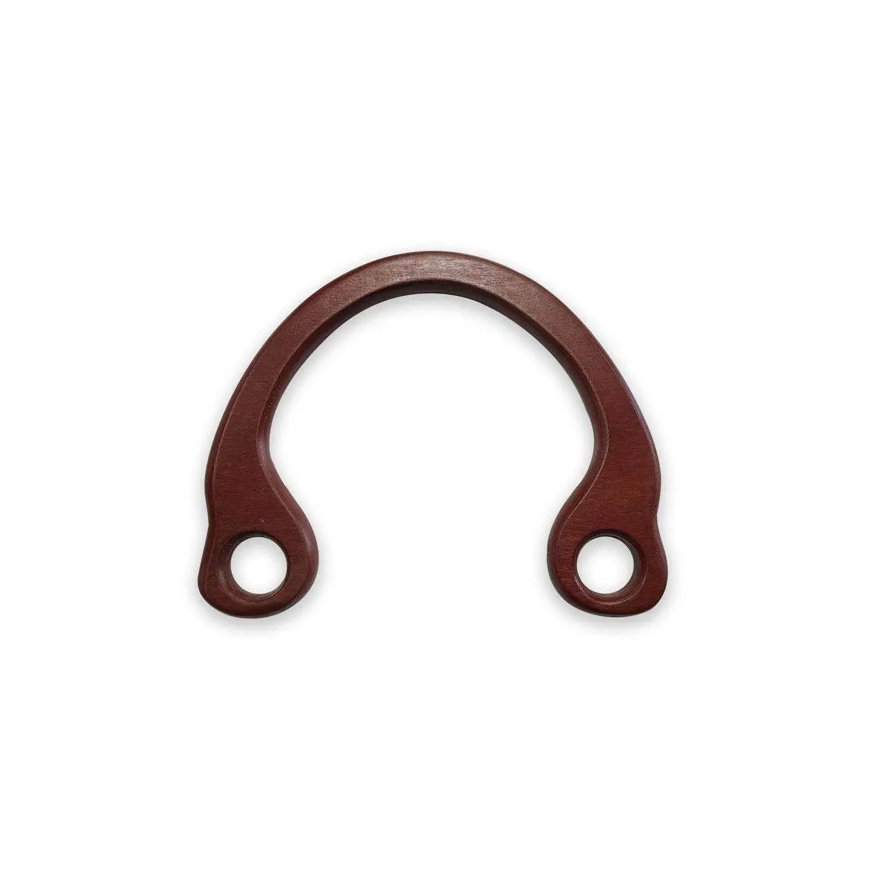 MANICI IN LEGNO MEZZALUNA 17x14 Cm - - LacariaRicami.Store