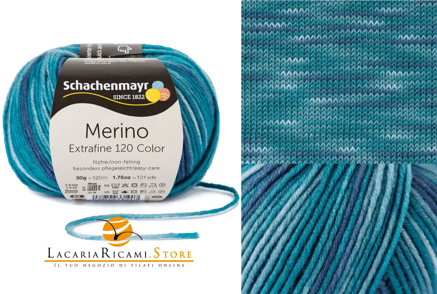 Lana MERINO EXTRAFINE COLOR 120 - Schachenmayr - - LacariaRicami.Store