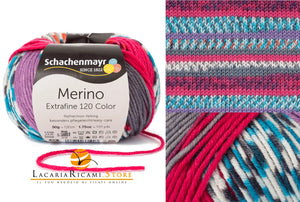 Lana MERINO EXTRAFINE COLOR 120 - Schachenmayr - - LacariaRicami.Store