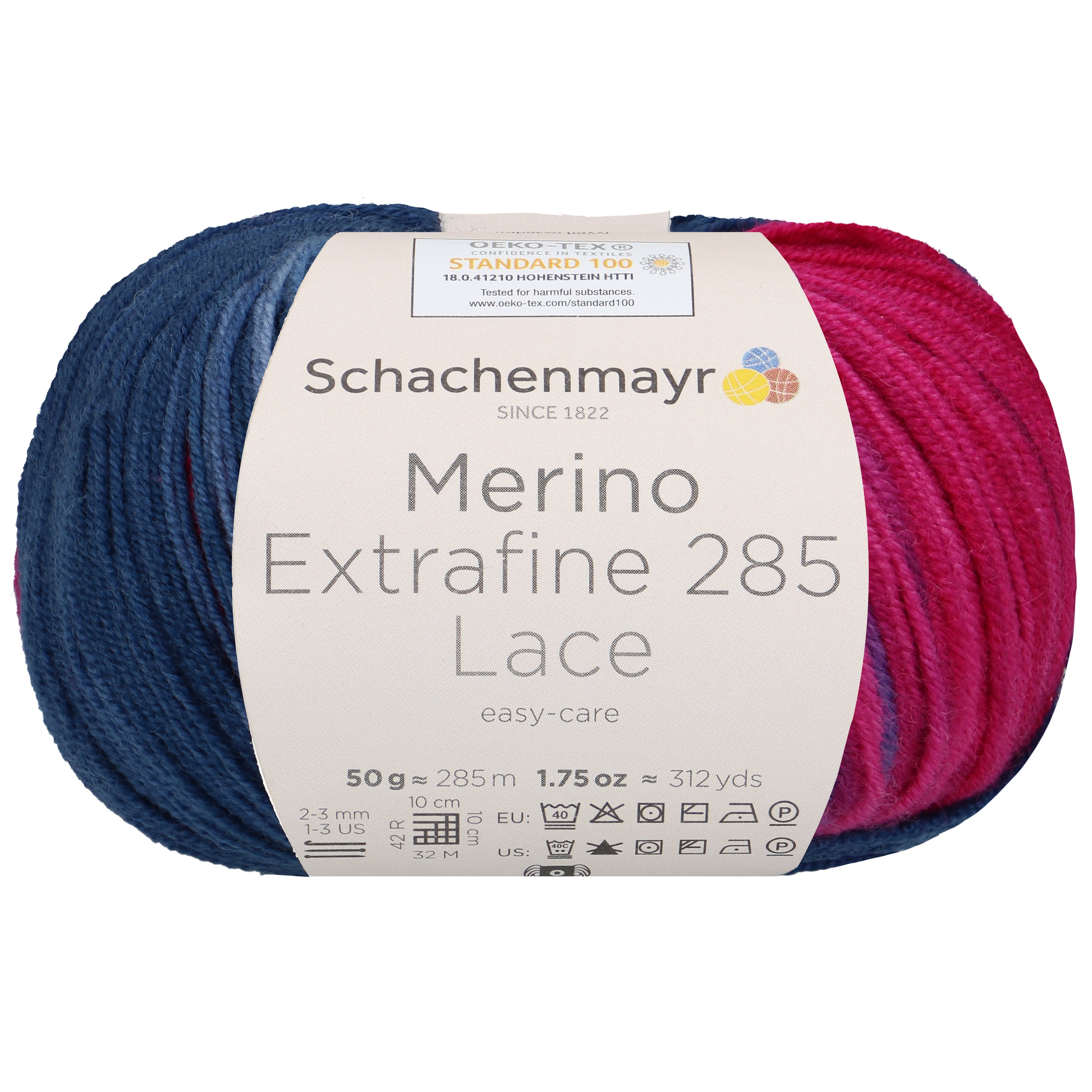 Lana MERINO EXTRAFINE 285 LACE - Schachenmayr - 00607 - Purple - LacariaRicami.Store
