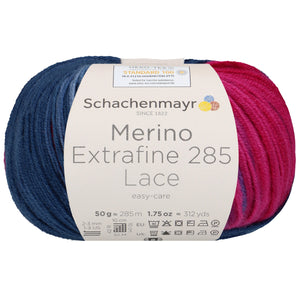 Lana MERINO EXTRAFINE 285 LACE - Schachenmayr - Colore: 00607 - Purple - by LacariaRicami.Store