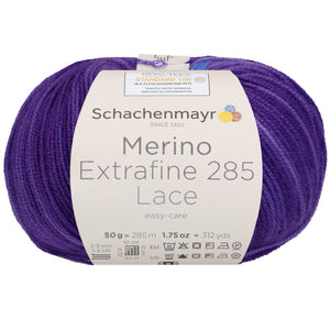 Lana MERINO EXTRAFINE 285 LACE - Schachenmayr - Colore: 00608 - Ultraviolett - by LacariaRicami.Store