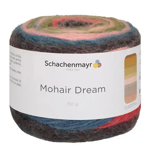 Lana MOHAIR DREAM - Schachenmayr - Colore: 0089 - Butterfly Color - by LacariaRicami.Store