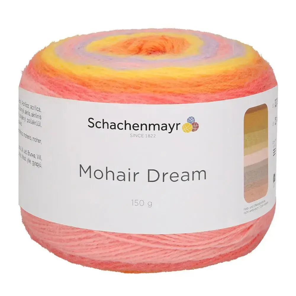 LANA MOHAIR DREAM - Schachenmayr - 0093 - Lollipop Color- LacariaRicami.Store