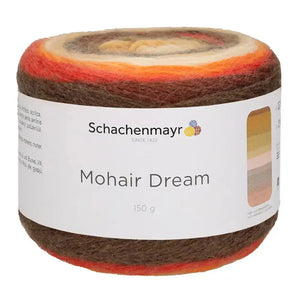 Lana MOHAIR DREAM - Schachenmayr - Colore: 0094 - Fire Color - by LacariaRicami.Store