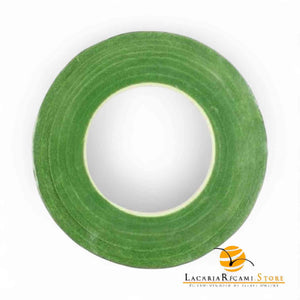 STELI e NASTRI per Fiori NASTRO ADESIVO FLOREALE 1.2Cm x 30m - VERDE CHIARO - LacariaRicami.Store