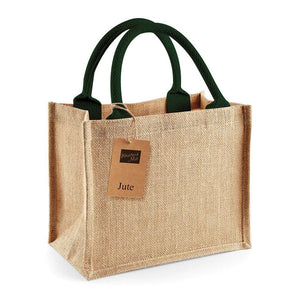 BORSA Juta - Westford Mill - Colore: WM412 - 22X26X14 MANICO = 35 Cm - JUTA MANICI VERDONE - by LacariaRicami.Store
