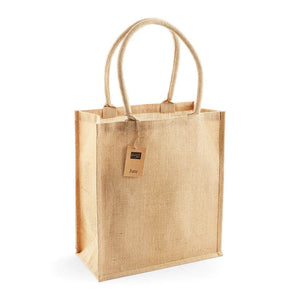 BORSA Juta - Westford Mill - Colore: WM409 - 41X36X17 MANICO = 65 Cm - JUTA NATURALE - by LacariaRicami.Store