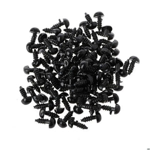NASI di Sicurezza PER AMIGURUMI - Colore: TRIANGOLO NERO 7X9mm - by LacariaRicami.Store