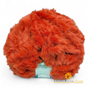 MICROFIBRA New Cincillà - Miss Tricot Filati - Colore: 242 - MATTONE - by LacariaRicami.Store