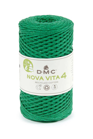 Cordino NOVA VITA 04 METALLIC - DMC 08 - VERDE - LacariaRicami.Store