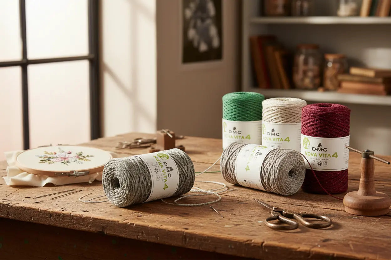 Cordino NOVA VITA 04 METALLIC - DMC - Colore: - by LacariaRicami.Store