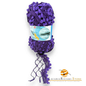 LANA Onda - Cucirini Tre Stelle 023 - VIOLA - LacariaRicami.Store