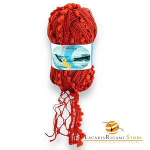 LANA Onda - Cucirini Tre Stelle 252 - MATTONE - LacariaRicami.Store