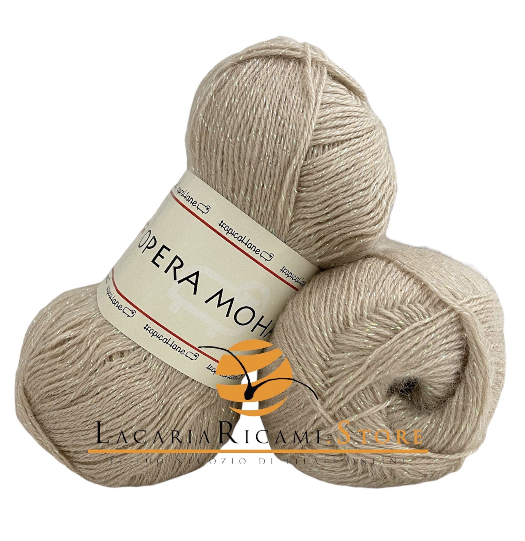 Zoom 227 - ECRU'/LUREX ARGENTO