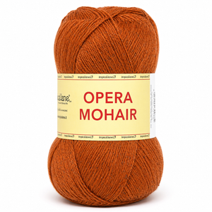 LANA Opera Mohair - Tropical Lane - Colore: 232 - CANNELLA LUREX ARGENTO - by LacariaRicami.Store