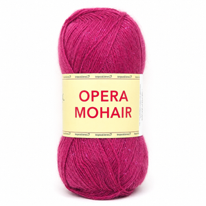 LANA Opera Mohair - Tropical Lane - Colore: 233 - FUCSIA LUREX FUCSIA - by LacariaRicami.Store