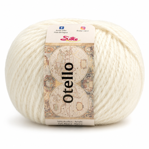 Lana Otello - Silke - Colore: 74 - BIANCO - by LacariaRicami.Store