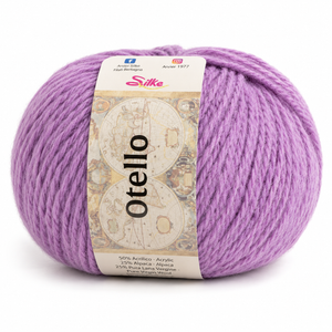 Lana Otello - Silke - Colore: 89 - LILLA - by LacariaRicami.Store