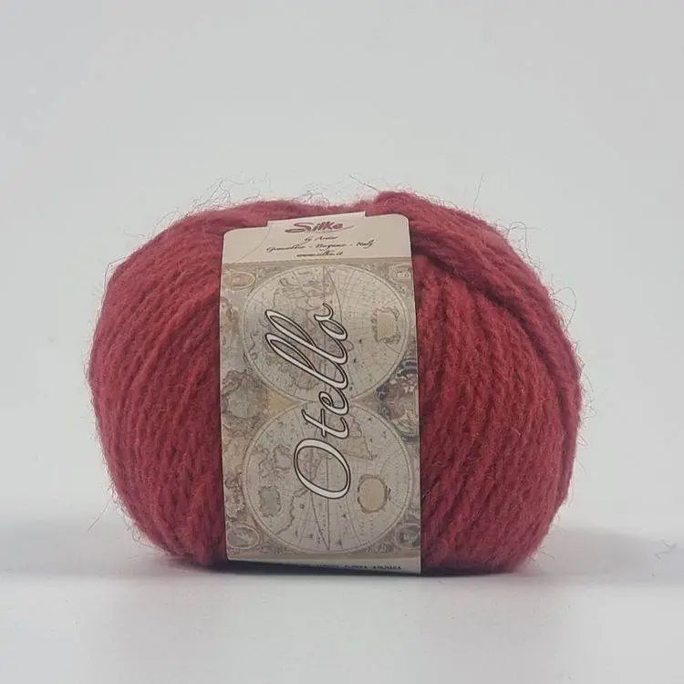 Lana Otello - Silke - 82 - ROSSO - LacariaRicami.Store