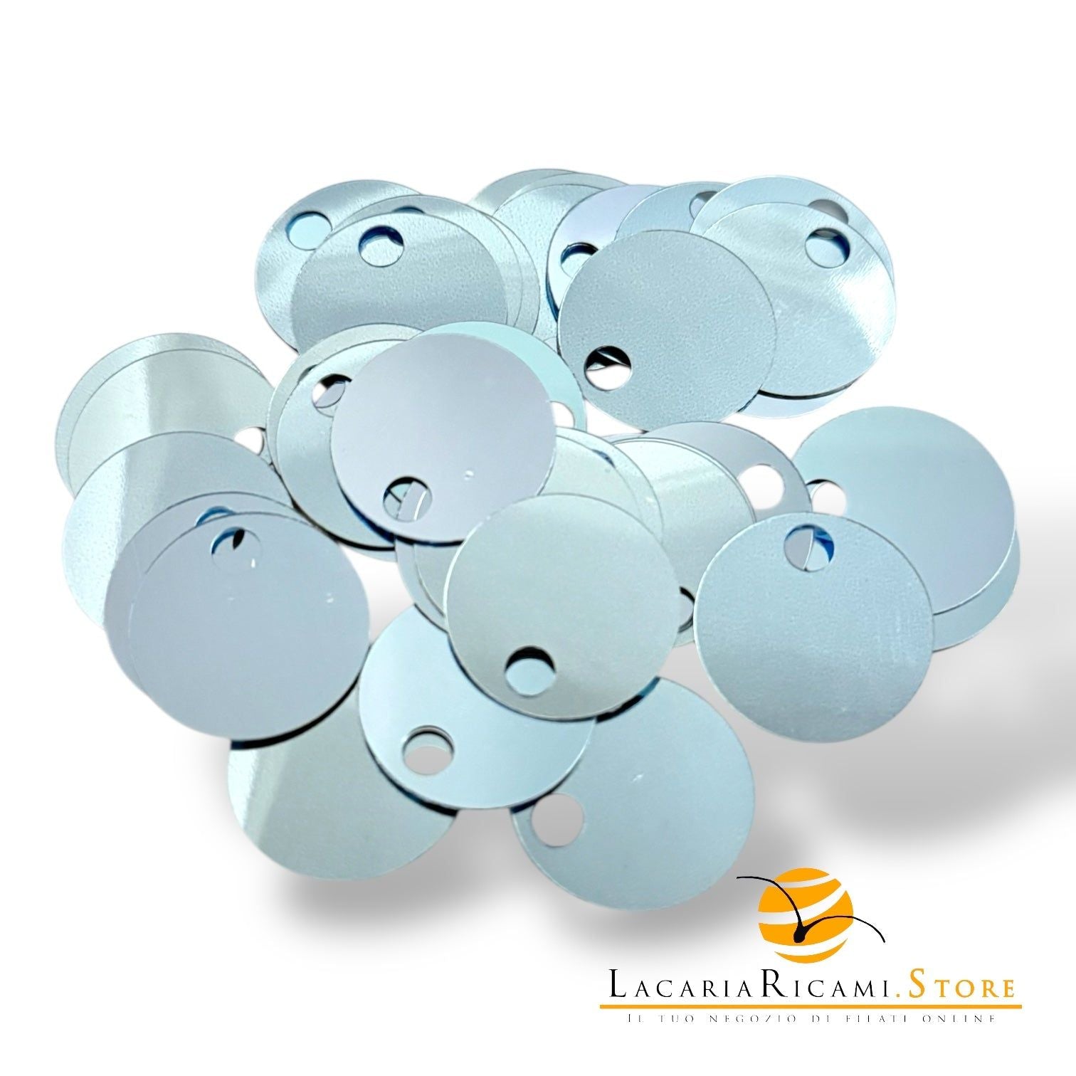 PAILLETTES Tonde Grandi Lisce 25 mm