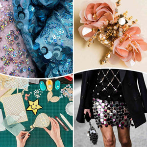 PAILLETTES Tonde Grandi Lisce 25 mm - LacariaRicami.Store