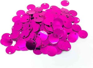 PAILLETTES Tonde Grandi Lisce 25 mm - LacariaRicami.Store